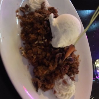 Therapy - Crumbled Carrot Cake with Brown Butter Gelato, carrot cake was ok, gelato was the winner - Bars Near Me - Las Vegas, Nevada Therapy - Crumbled Carrot Cake with Brown Butter Gelato, carrot cake was ok, gelato was the winner - Bars Near Me - Las Vegas, Nevada