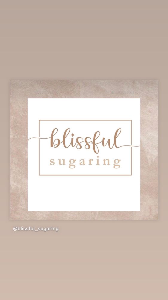Blissful Sugaring Logo