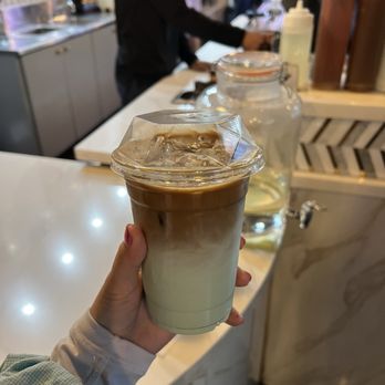 Sana'a Cafe - Pistachio latte. - Coffee & Tea Near Me - San Francisco, California Sana'a Cafe - Pistachio latte. - Coffee & Tea Near Me - San Francisco, California