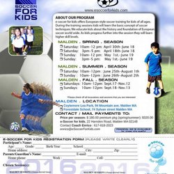 e-Soccer for Kids