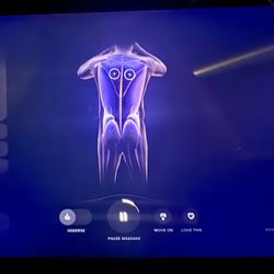 Privai Spa and Salon Pike & Rose - Your awesome screen that tells you what's going on. And on which you tell it what you want pressure wise.