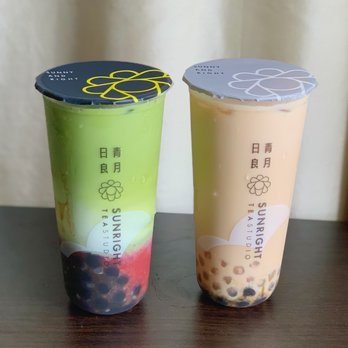 Sunright Tea Studio - Strawberry Matcha Latte & Panda Milk Tea w/ Boba ⋅ Village Center - Irvine, California - Bubble Tea Near Me - Irvine, California Sunright Tea Studio - Strawberry Matcha Latte & Panda Milk Tea w/ Boba ⋅ Village Center - Irvine, California - Bubble Tea Near Me - Irvine, California