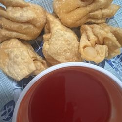 Wontons tasty!