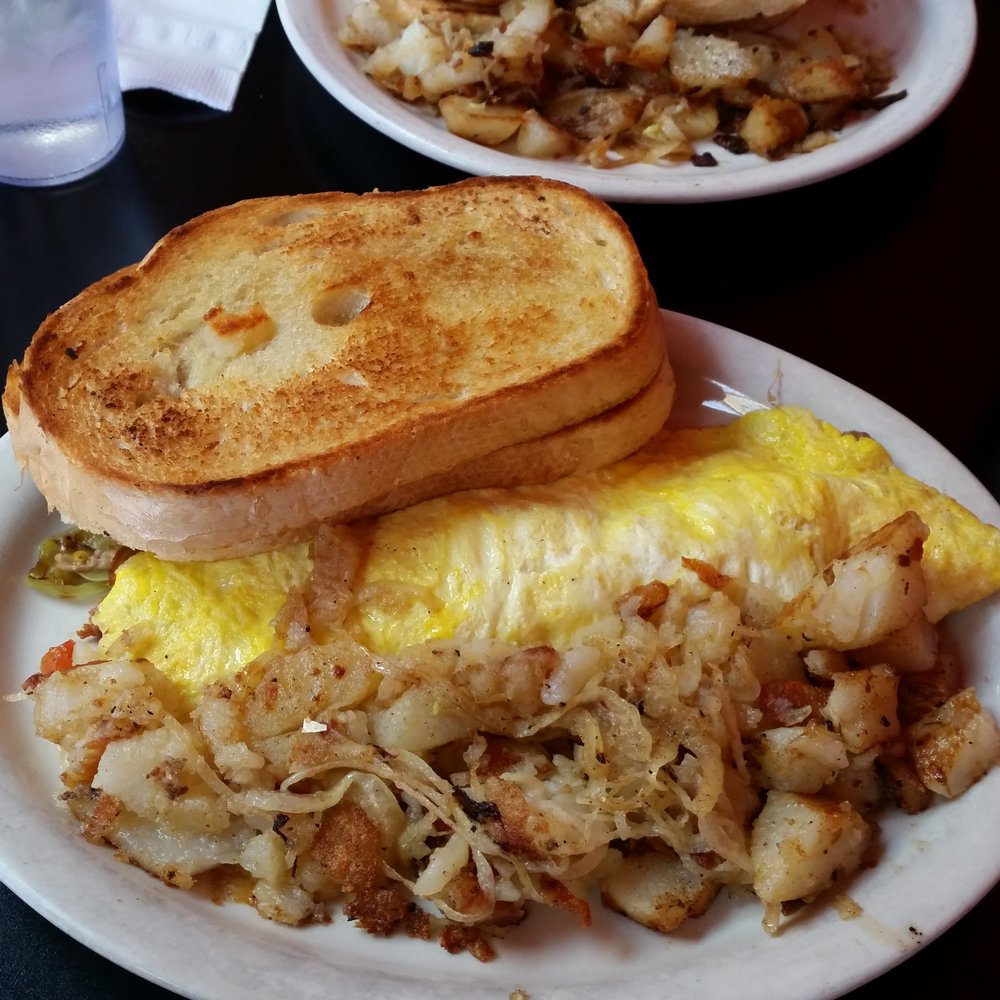 JT Sam’s Diner - Banana peppers and hot sausage omelette with potatoes- fantastic! - Diners Near Me - Pittsburgh, Pennsylvania JT Sam’s Diner - Banana peppers and hot sausage omelette with potatoes- fantastic! - Diners Near Me - Pittsburgh, Pennsylvania