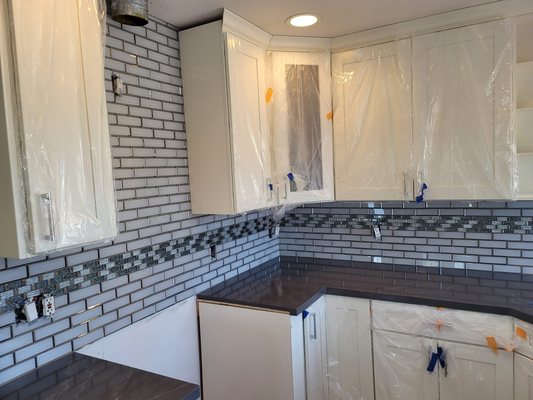 Backsplash Tile Projects - R&C Fences and Tile