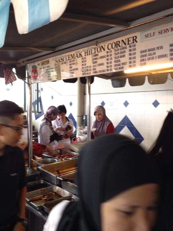 Nasi Lemak Hilton Corner
