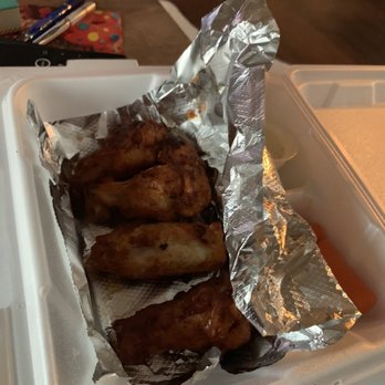 Dough Gourmet Pizza - chicken wings wrapped in foil - Pizza Near Me - Sachse, Texas Dough Gourmet Pizza - chicken wings wrapped in foil - Pizza Near Me - Sachse, Texas