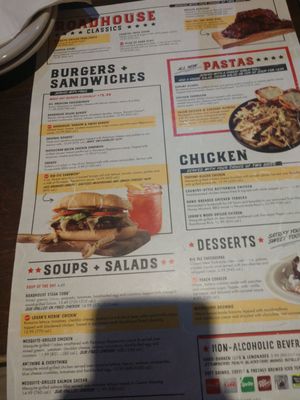 Menu photo 1 Logan's Roadhouse Chattanooga, TN