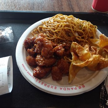 Panda Express - Chow me in, orange chicken and  cheese Ragoons - Chinese Near Me - Holland, Ohio