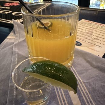 Chico Cantina - Mango margarita and shot - Mexican Near Me - Brookhaven, Georgia Chico Cantina - Mango margarita and shot - Mexican Near Me - Brookhaven, Georgia