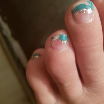 Designer Nails - Started chipping next day. The lady filed my second to last toenail down so much it almost reached skin. She tried to cover it up. - Nail Salons Near Me - Lake Elsinore, California Designer Nails - Started chipping next day. The lady filed my second to last toenail down so much it almost reached skin. She tried to cover it up. - Nail Salons Near Me - Lake Elsinore, California