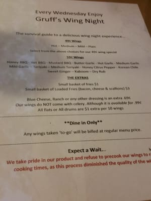 Menu photo 1 Gruffs Tap & Grill Dunnellon, FL Menu photo 1 Gruffs Tap & Grill Dunnellon, FL