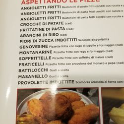 Starita - Menu page