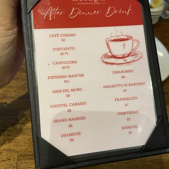 Islas Canarias Restaurant - Coffee menu - Cuban Near Me - Miami, Florida Islas Canarias Restaurant - Coffee menu - Cuban Near Me - Miami, Florida
