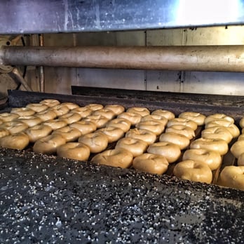 O'Bagel - Bagels cooking in the oven! - Breakfast & Brunch Near Me - Hoboken, New Jersey