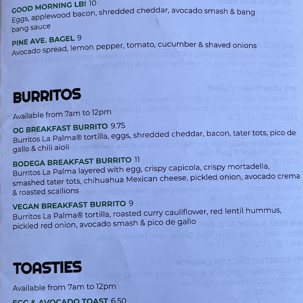 Anna's Joint - Menu - Wine Bars Near Me - Long Beach, California
