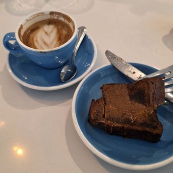 Bluestone Lane Orange - Banana Bread & A Magic With Oat Milk - Breakfast & Brunch Near Me - Orange, California Bluestone Lane Orange - Banana Bread & A Magic With Oat Milk - Breakfast & Brunch Near Me - Orange, California