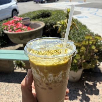 Yuno’s Cafe - Pistachio Latte (*´`*) - Coffee & Tea Near Me - Port Hueneme, California Yuno’s Cafe - Pistachio Latte (*´`*) - Coffee & Tea Near Me - Port Hueneme, California