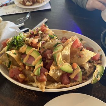 Pop's Public House - ahi tuna nachos - New American Near Me - Gilroy, California Pop's Public House - ahi tuna nachos - New American Near Me - Gilroy, California