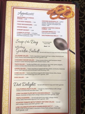 Menu photo 4 Sunview Restaurant Beaver Dam, WI