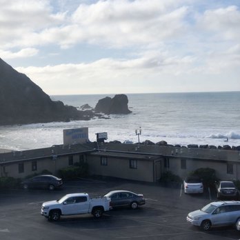 Inn At Rockaway - View from our room, dirty windows. - Hotels Near Me - Pacifica, California Inn At Rockaway - View from our room, dirty windows. - Hotels Near Me - Pacifica, California