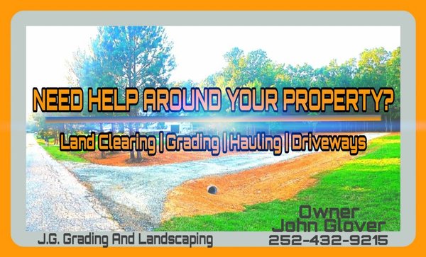 JG Grading and Landscaping Logo