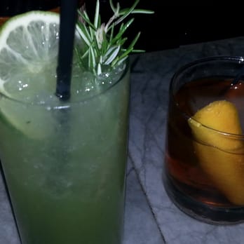 Broken Shaker - Cucumber vodka and old fashioned - Cocktail Bars Near Me - Miami Beach, Florida