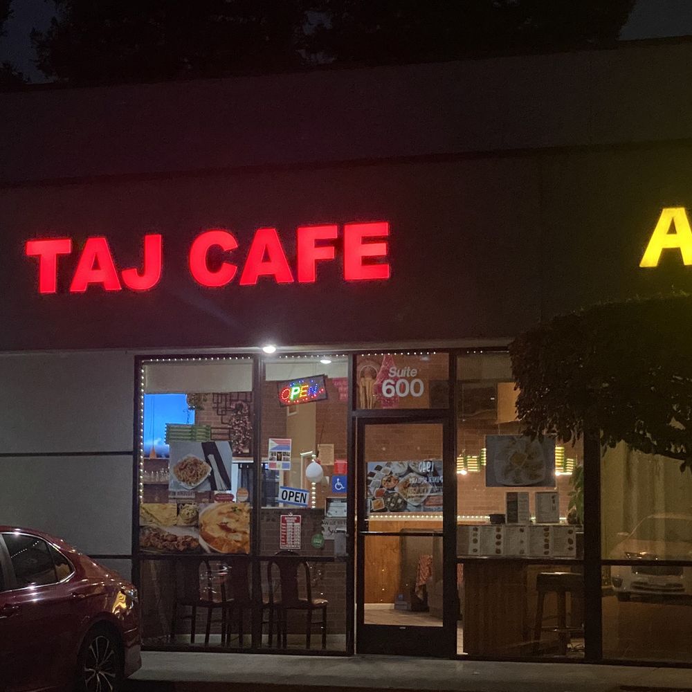 Taj Cafe - Front entrance - Indian Near Me - Santa Rosa, California