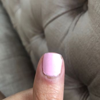 Bloom Nail & Spa - Cut my skin for the 2nd time! 3 days after F'd up mani. Given them too many chances. - Nail Salons Near Me - Bay Shore, New York