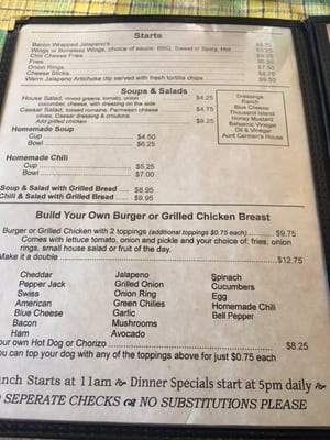 Menu photo 1 O'carroll's Lamoille, NV