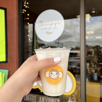 Chimpy’s Coffee Company - a hand holding a cup of coffee - Coffee & Tea Near Me - Fort Pierce, Florida Chimpy’s Coffee Company - a hand holding a cup of coffee - Coffee & Tea Near Me - Fort Pierce, Florida