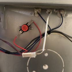 Thermo sensor replacement on oven.