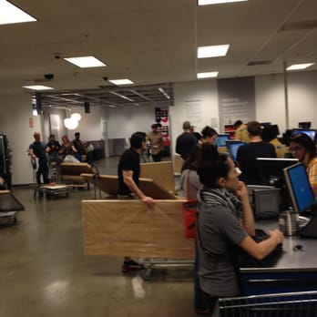 IKEA - The RETURN DEPARTMENT LINE. It goes out the door and is well over an hour wait. - Home Decor Near Me - Emeryville, California