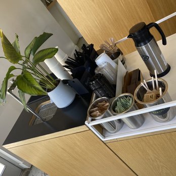 The Combine Kitchen - Beverage & Cutleries station - Coffee & Tea Near Me - Rancho Cucamonga, California