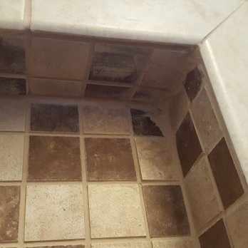 Home Run HCS - See all the grout left on the tiles. - General Contractors Near Me