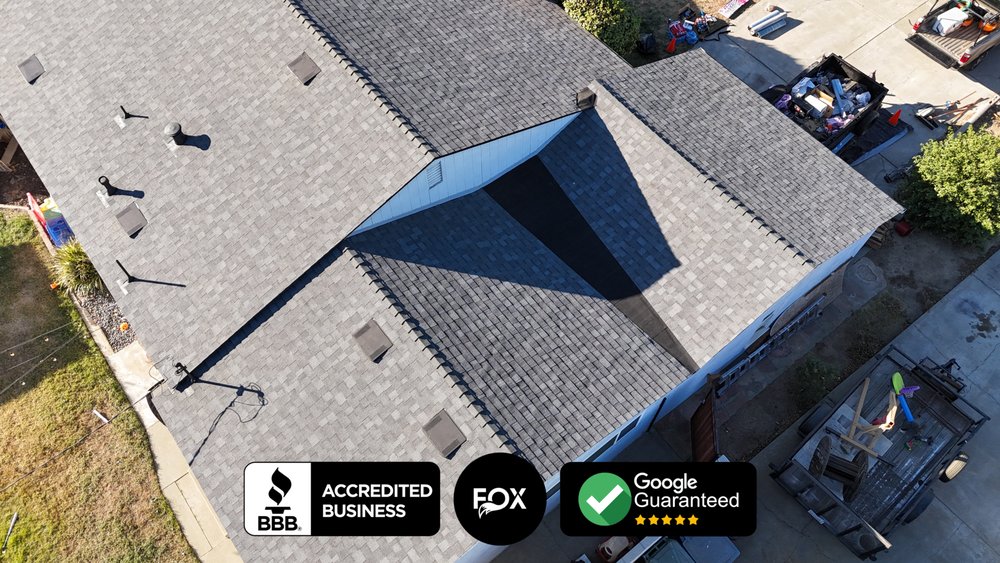 Slide of Fox Roofing Company