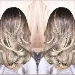 God Hands Hair Salon - Ash beige blonde balayage