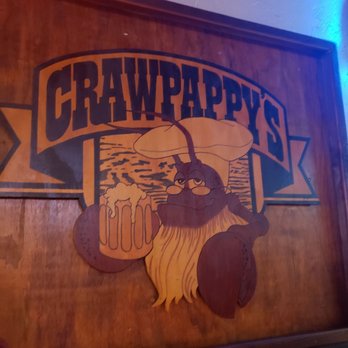 Crawpappy's Bar and Grill - Sign by the pool table. - Sports Bars Near Me - Tulsa, Oklahoma