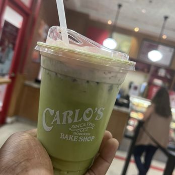 Carlo's Bakery - Iced Strawberry Matcha Latte - Bakeries Near Me - Las Vegas, Nevada