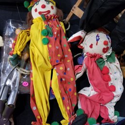 If you're into creepy old dolls, they have those, too! If you're into creepy old dolls, they have those, too!