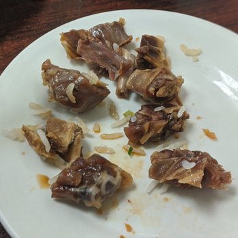 Clay Pot Cafe - Ordered the duck clay pot and it was mostly bones, barely any meat - Cantonese Near Me - Boston, Massachusetts