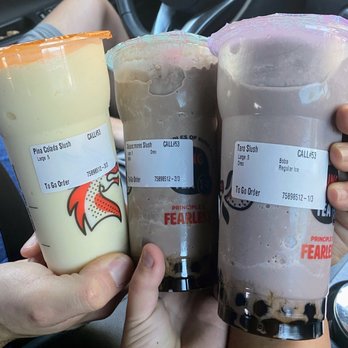 Kung Fu Tea - Pina Colada slush, S'mores slush, and Taro slush with boba - Bubble Tea Near Me - Las Vegas, Nevada Kung Fu Tea - Pina Colada slush, S'mores slush, and Taro slush with boba - Bubble Tea Near Me - Las Vegas, Nevada