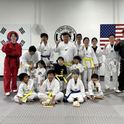 Two Gold Taekwondo
