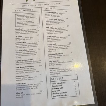 Chef's Bistro - Menu - American Near Me - North Conway, New Hampshire
