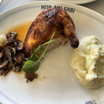 Mon Ami Gabi - ROAST CHICKEN A LA GRAND-MÈRE - French Near Me - Bethesda, Maryland Mon Ami Gabi - ROAST CHICKEN A LA GRAND-MÈRE - French Near Me - Bethesda, Maryland