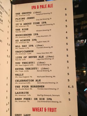 Menu photo 7 Black Duck Tavern East Providence, RI