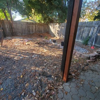 Neighborhood Builders - Before- rocks and weeds and lots of leaves. - General Contractors Near Me - Rancho Cordova, California Neighborhood Builders - Before- rocks and weeds and lots of leaves. - General Contractors Near Me - Rancho Cordova, California