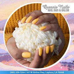 Queenie Nail Spa - Brighten up your New Year with a fresh pop of sunny yellow. A sweet and simple way to start 2026 with a smile.  Walk-ins are welcome!