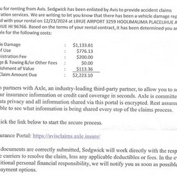 Collection agency letter. Collection agency letter.