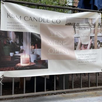 Ksm Candle - Gift Shops Near Me - Baltimore, Maryland
